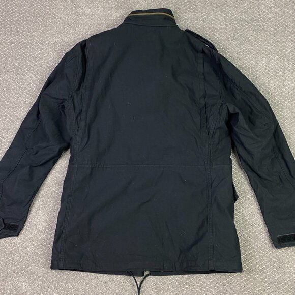 Alpha Industries Black Military Field Jacket - Picture 7 of 16